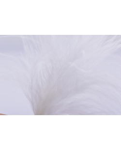 WOOLY BUGGER MARABOU - white